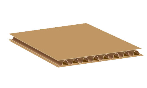 กระดาษลูกฟูก 3 ชั้น (Single Wall)