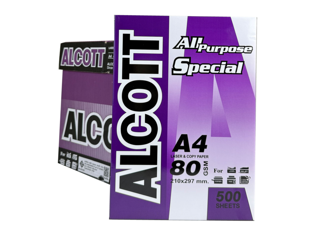 กระดาษ ALCOTT 80 แกรม