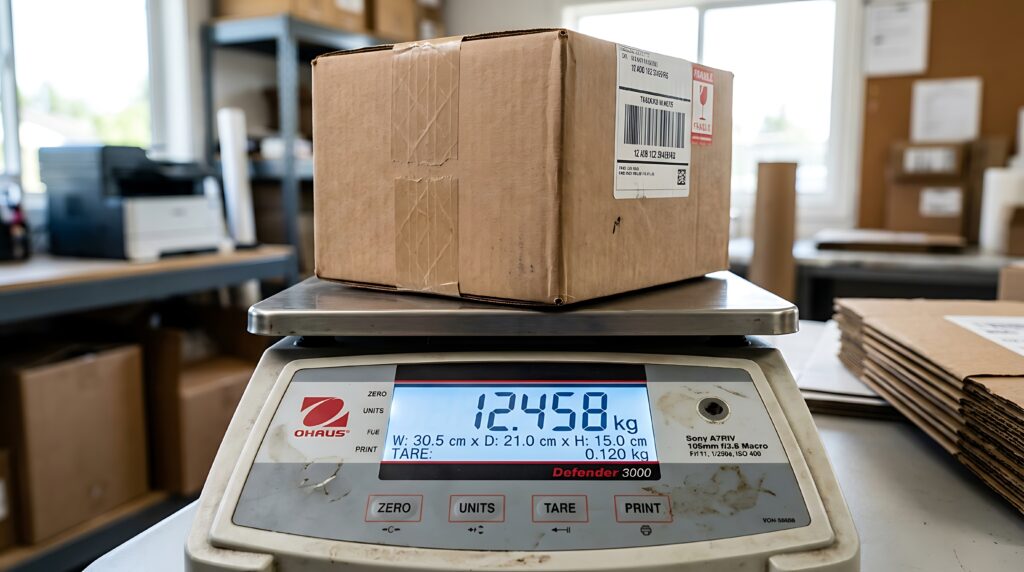 Volumetric Weight คือน้ำหนักปริมาตรที่คำนวณจาก
